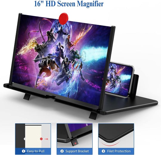 Zoom Screen Magnifier 12" High Pixel 2024