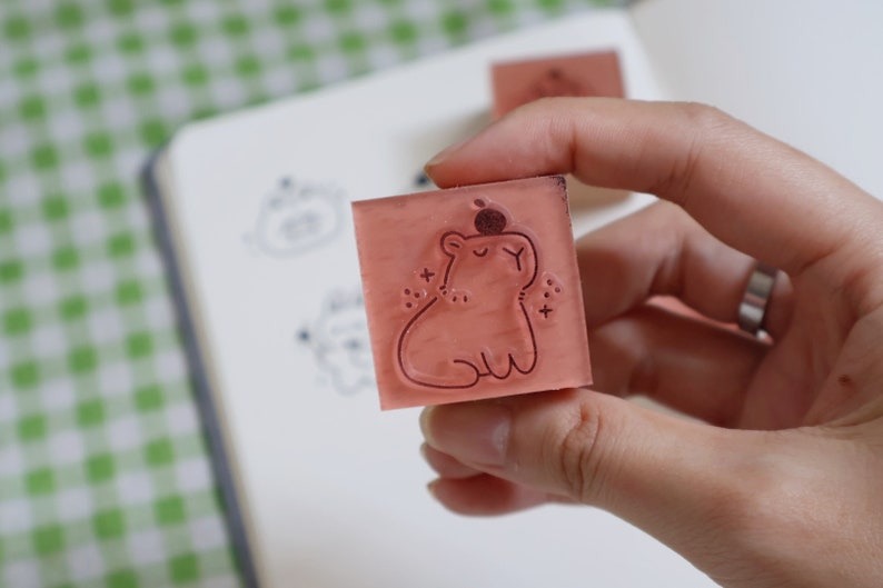 Rubber Stamp for Journaling