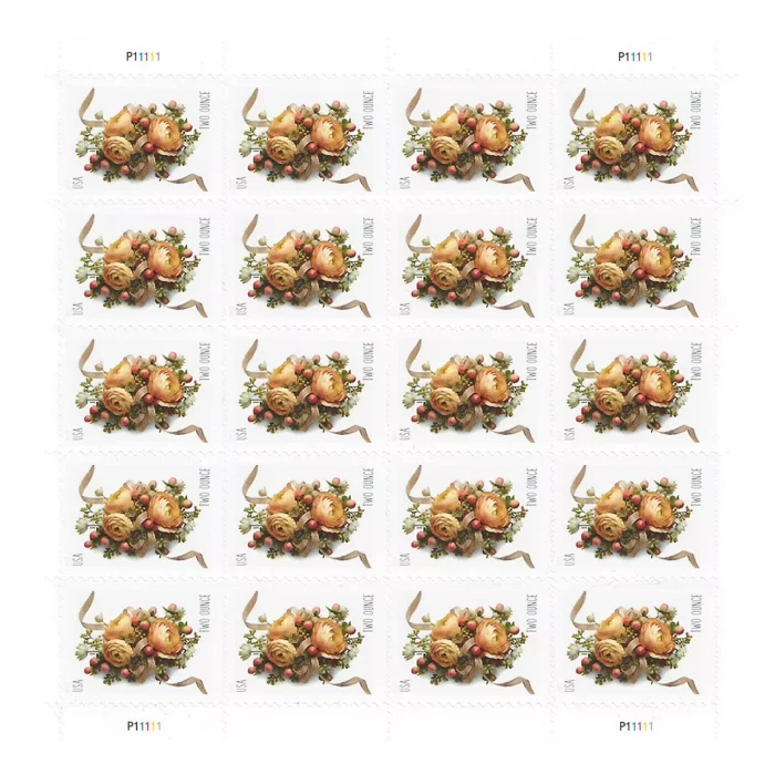 2017 USPS Celebration Corsage Two Ounce Stamps 100Pcs/Pack