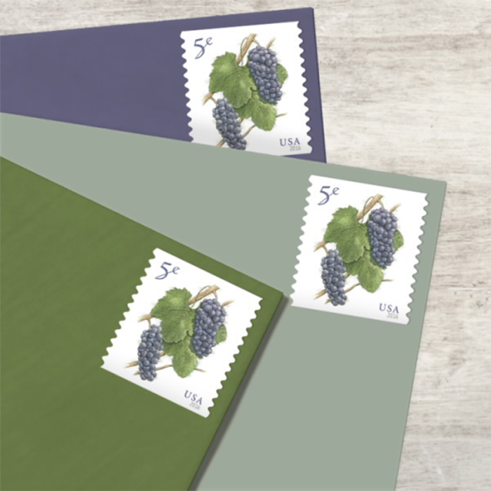 2016 USPS Pinot Noir Grapes Postage Stamps 100Pcs/Pack