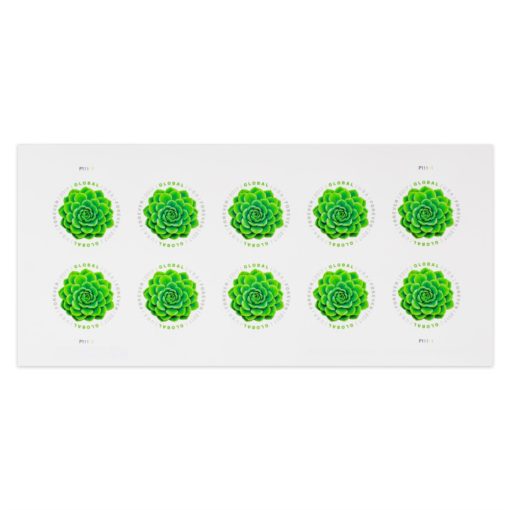 2017 Global Green Succulents Forever Stamps
