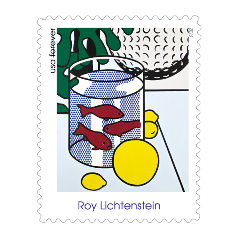 2023 USPS Roy Lichtenstein Forever Stamps 100Pcs/Pack