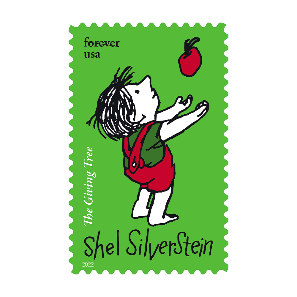 2022 USPS Shel Silverstein Forever Stamps 100Pcs/Pack