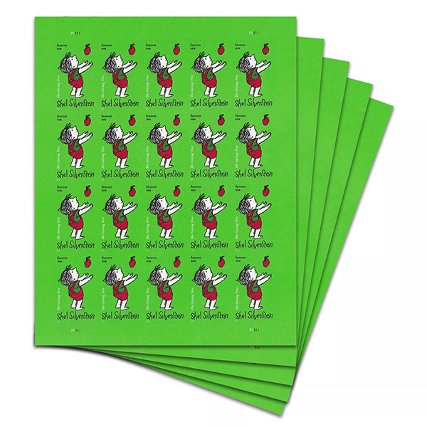 2022 USPS Shel Silverstein Forever Stamps 100Pcs/Pack