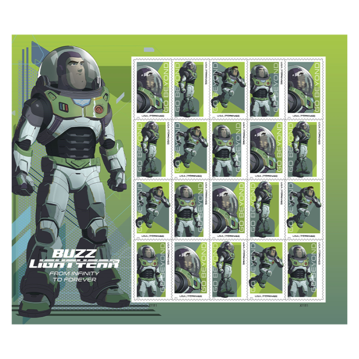 2022 USPS Go Beyond Forever Stamps 100Pcs/Pack