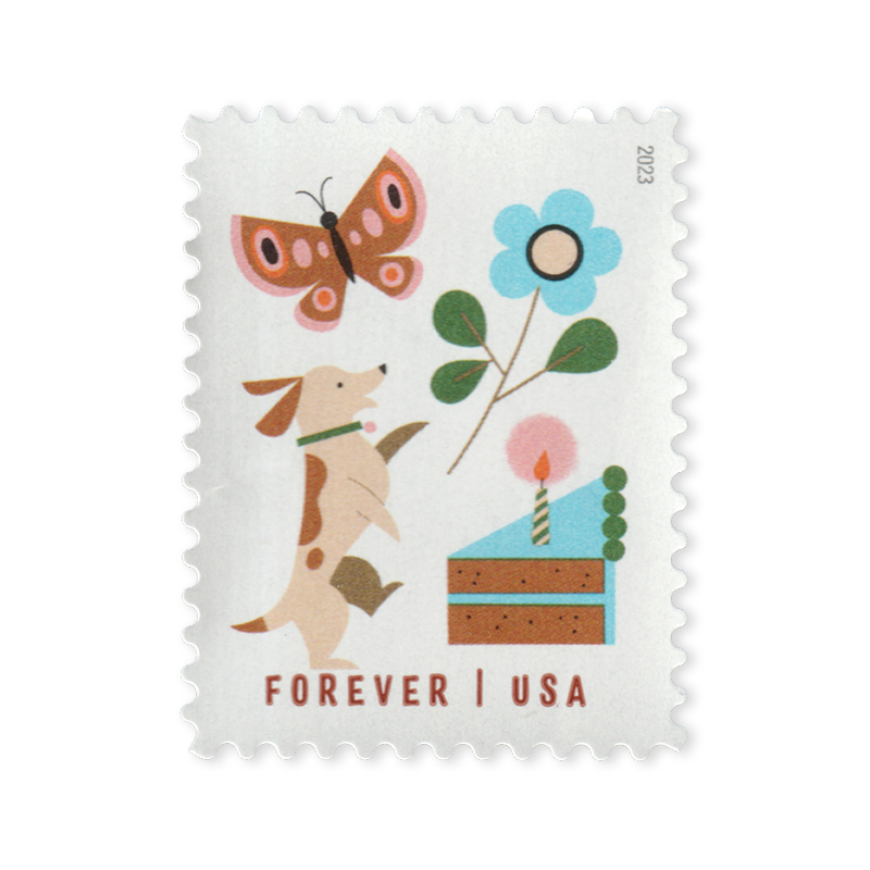2023 USPS Thinking Of You Forever Stamps 100Pcs/Pack