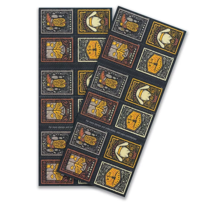 2021 USPS Western Wear Forever Stamps 100Pcs/Pack