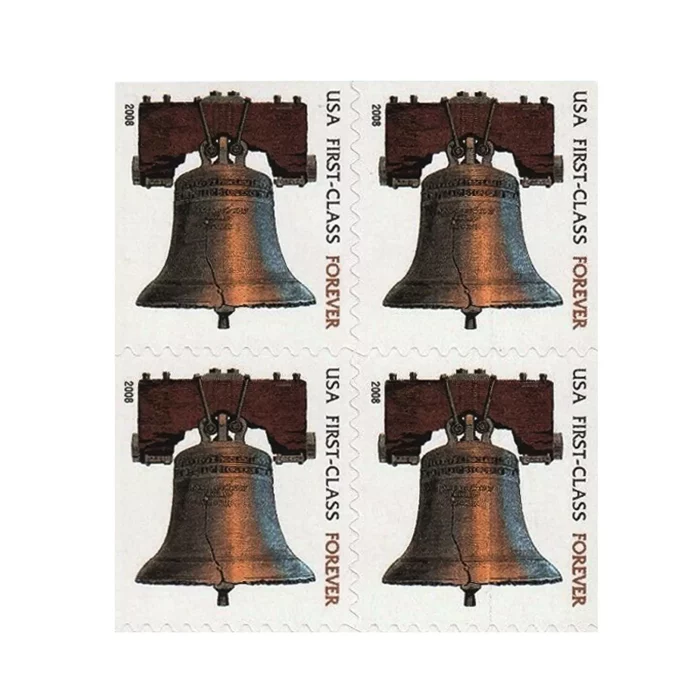 2008 USPS Liberty Bell First-Class Forever Stamps 100Pcs/Pack