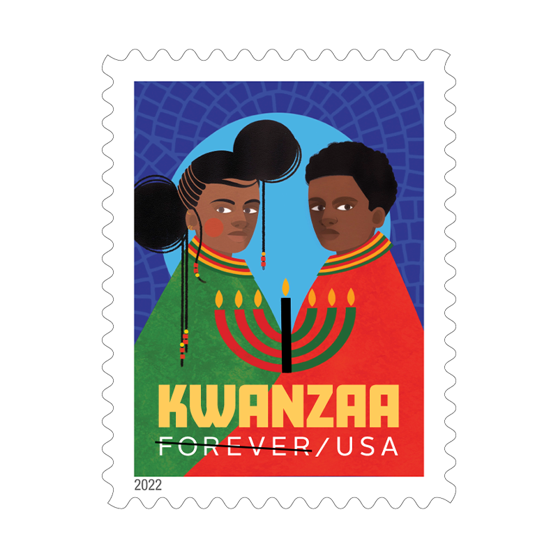 2022 USPS Kwanzaa Forever Stamps 100Pcs/Pack