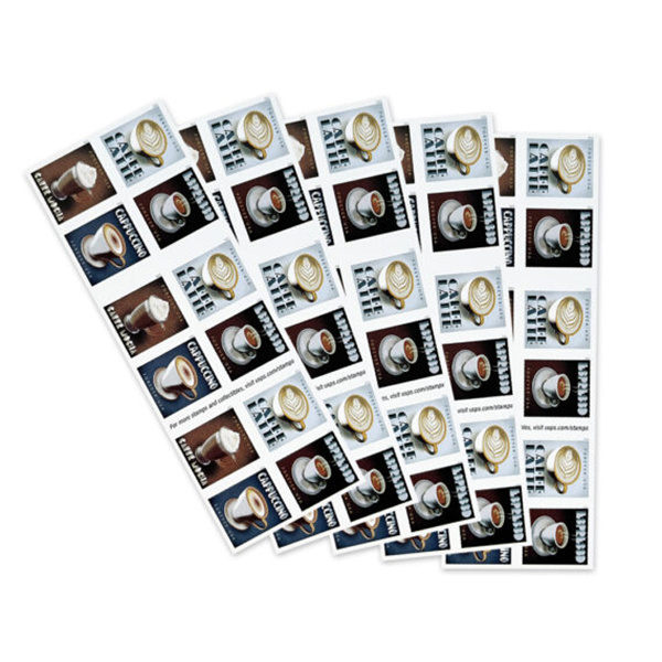 2021 USPS Espresso Drinks Forever Stamps 100Pcs/Pack