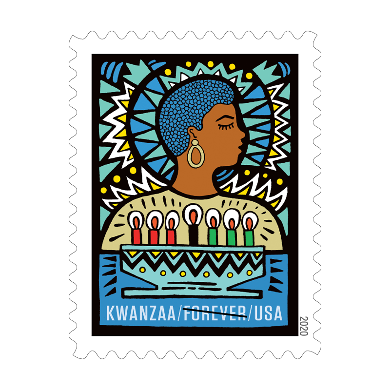 2020 USPS Kwanzaa Forever Stamps 100Pcs/Pack