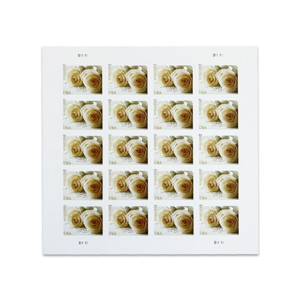 2011 USPS Wedding Roses Forever Stamps 100Pcs/Pack
