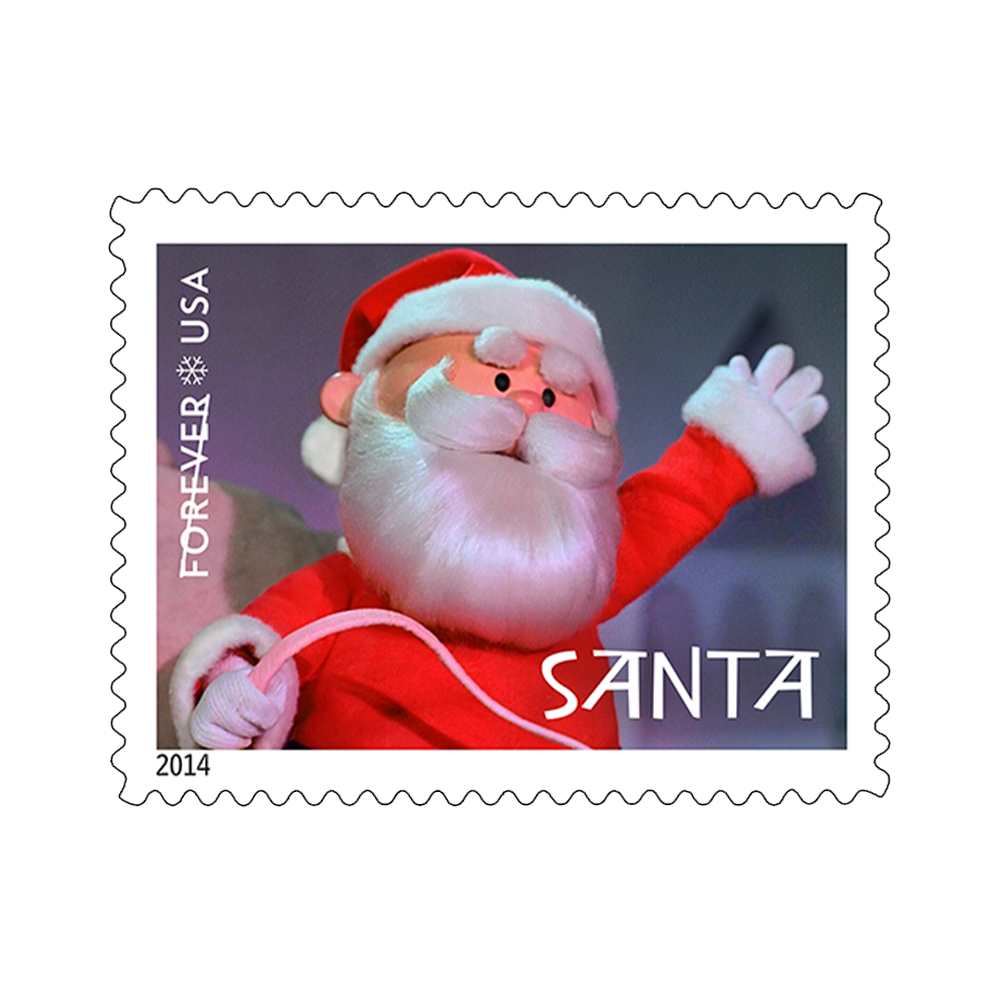 2014 USPS Rudolph The Red-Nosed Reindeer Forever Stamps 100Pcs/Pack