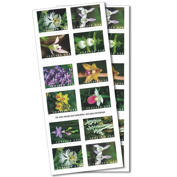 2021 USPS Garden Beauty Forever Stamps 100Pcs/Pack