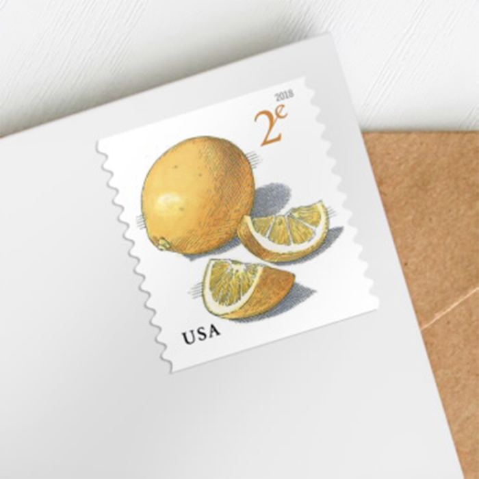 2018 USPS Meyer Lemons Postage Stamps 100Pcs/Pack