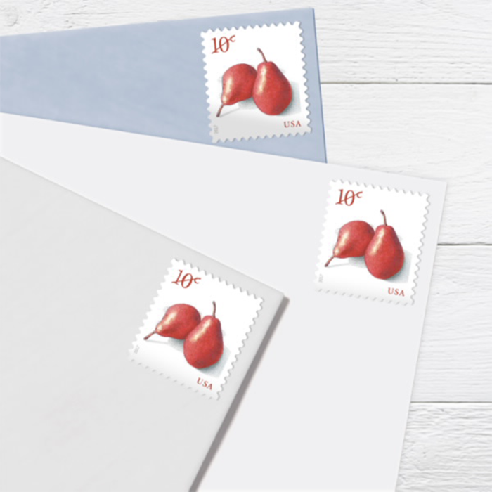 2017 USPS Red Pears Postage Stamps 100Pcs/Pack