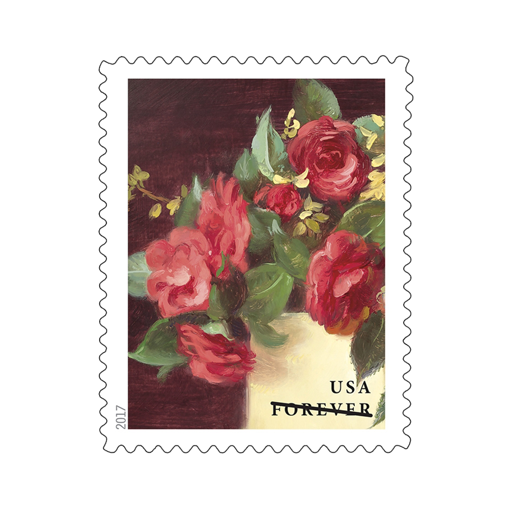 2017 USPS Flowers From The Garden Forever Stamps 100Pcs/Pack