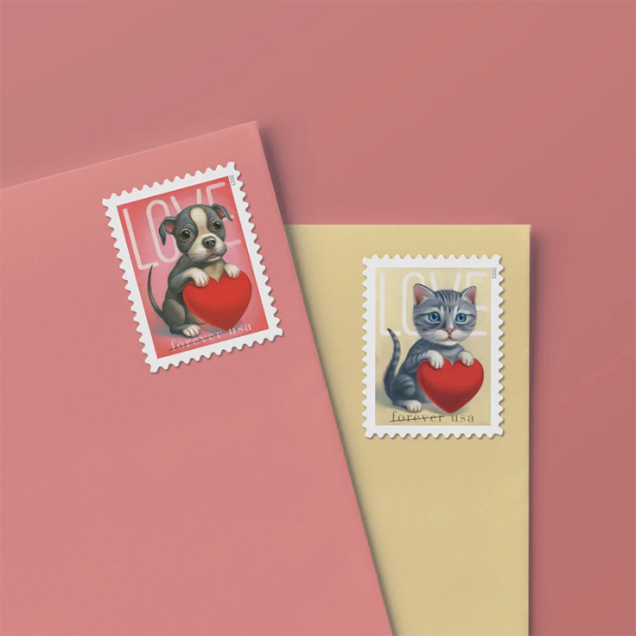 2023 USPS Love Forever Stamps 100Pcs/Pack