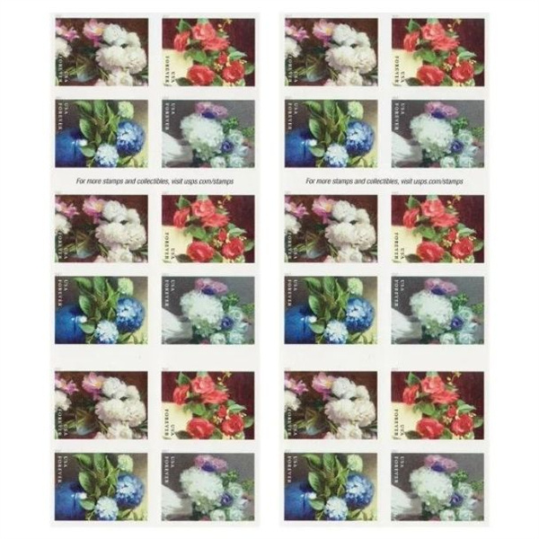2017 USPS Flowers From The Garden Forever Stamps 100Pcs/Pack