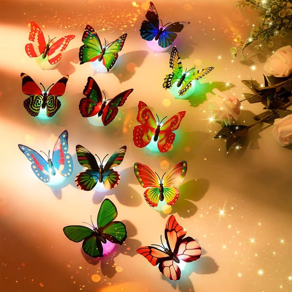 3D LED Butterfly Wall Lights