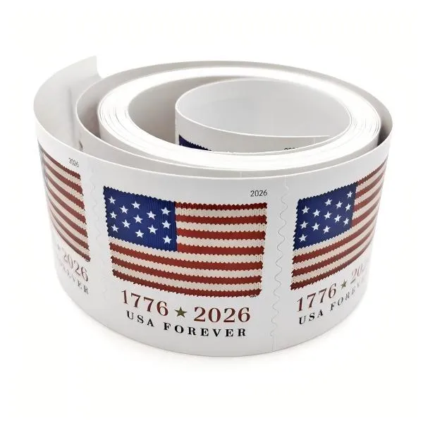 2026 Flag Forever Stamp Rolls